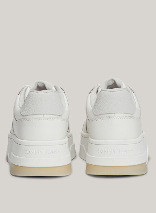 Tommy Hilfiger Tommy Hilfiger Krem Kadın Deri Sneaker EN0EN02592P06 | Boyner Krem - 8. görsel