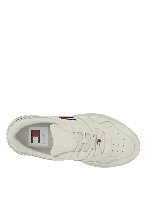 Tommy Hilfiger Tommy Hilfiger Bej Kadın Deri Sneaker EN0EN02506AEV | Boyner Bej - 4. görsel