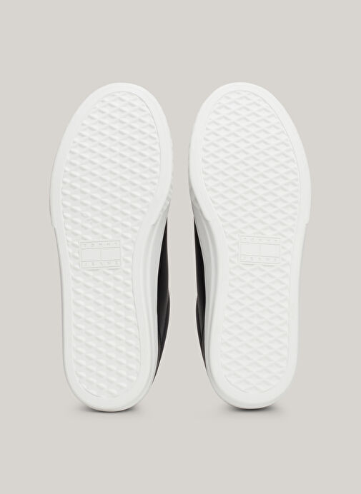 Tommy Hilfiger Siyah Kadın Deri Sneaker EN0EN02686BDS - Görsel 9