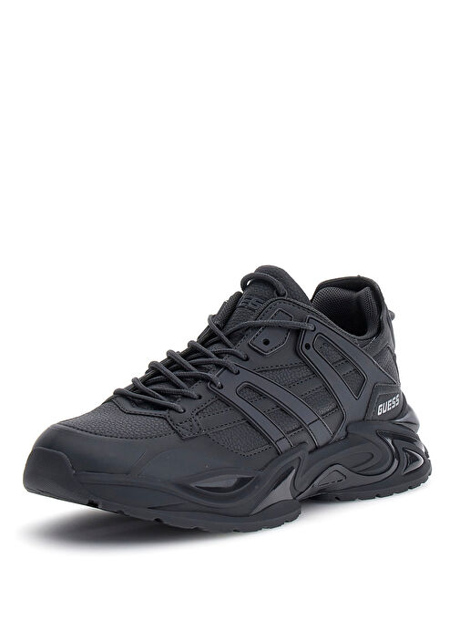 Guess Siyah Erkek Sneaker FMTBELELE12 - Görsel 3