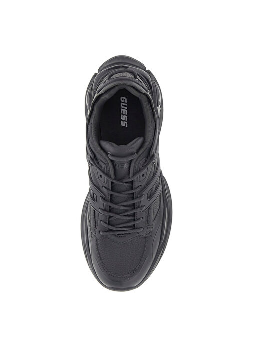 Guess Siyah Erkek Sneaker FMTBELELE12 - Görsel 4