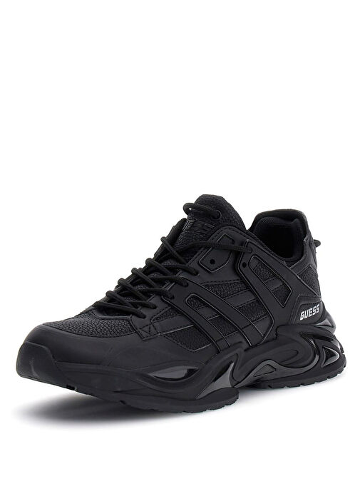 Guess Siyah Erkek Sneaker FMTBELELE12 - Görsel 3