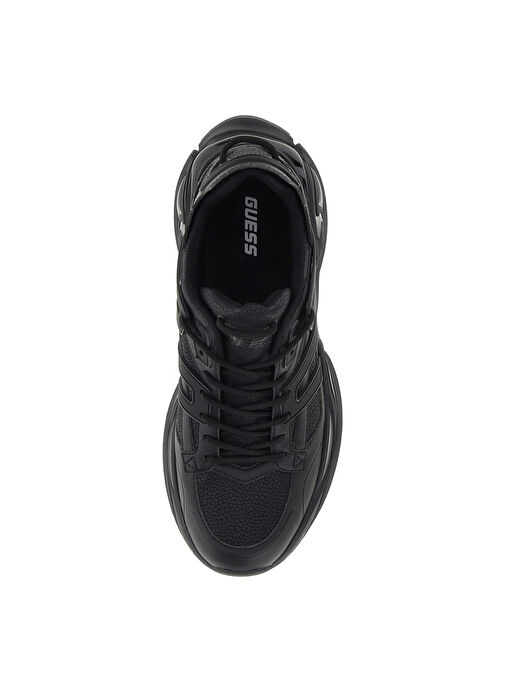 Guess Siyah Erkek Sneaker FMTBELELE12 - Görsel 5