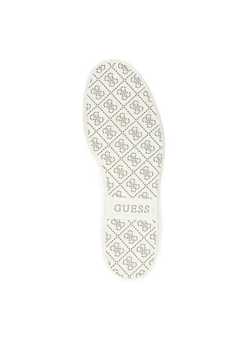 Guess Beyaz-Siyah Erkek Deri Sneaker FMTNOLFAB12 - Görsel 6