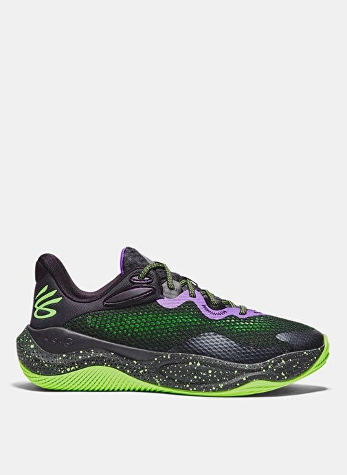 Under Armour 3027636-500 CURRY SPLASH 24 Mor Erkek Basketbol Ayakkabısı - Görsel 2