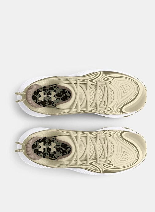 Under Armour 3028341-200 UA Spawn 6 CAMO Bej Erkek Basketbol Ayakkabısı - Görsel 4