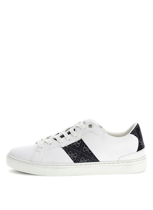 Guess Beyaz-Siyah Erkek Sneaker FMTTOGELL12 - Görsel 2