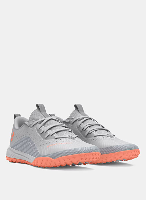 Under Armour 3027237-102 UA Shadow Turf 2.0 Gri Erkek Krampon - Görsel 5