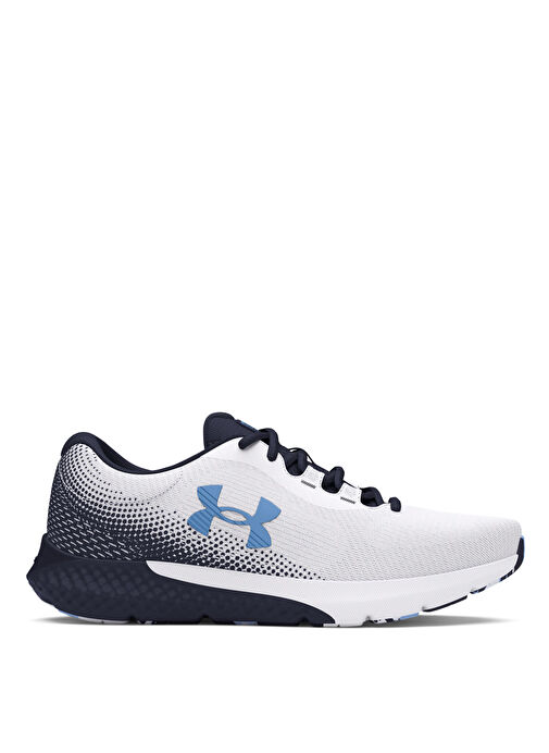 Under Armour 3026998-104 UA Charged Rogue 4 Beyaz Erkek Koşu Ayakkabısı - Görsel 2