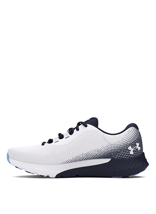 Under Armour 3026998-104 UA Charged Rogue 4 Beyaz Erkek Koşu Ayakkabısı - Görsel 3