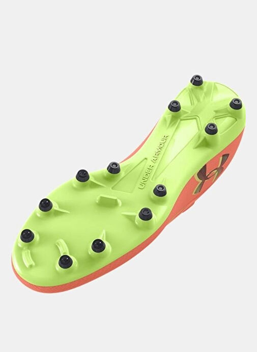 Under Armour 3027707-800 UA U Magnetico Select 4 Turuncu Erkek Krampon - Görsel 6