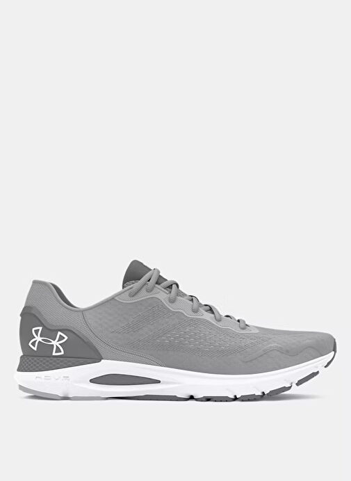 Under Armour 3026121-106 UA HOVR Sonic 6 Gri Erkek Koşu Ayakkabısı - Görsel 2