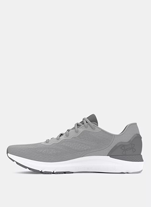 Under Armour 3026121-106 UA HOVR Sonic 6 Gri Erkek Koşu Ayakkabısı - Görsel 3