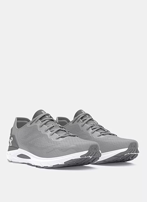 Under Armour 3026121-106 UA HOVR Sonic 6 Gri Erkek Koşu Ayakkabısı - Görsel 5