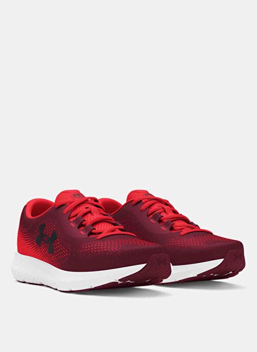 Under Armour 3026998-600 UA Charged Rogue 4 Bordo Erkek Koşu Ayakkabısı - Görsel 5