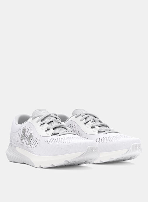Under Armour 3027005-100 UA W Charged Rogue 4 Beyaz Kadın Koşu Ayakkabısı - Görsel 5