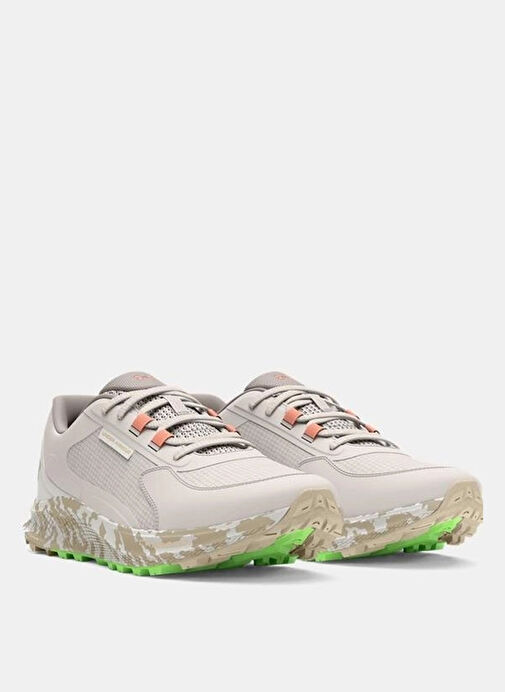 Under Armour 3028405-102 UA W Charged Bandit TR Gri Kadın Koşu Ayakkabısı - Görsel 5