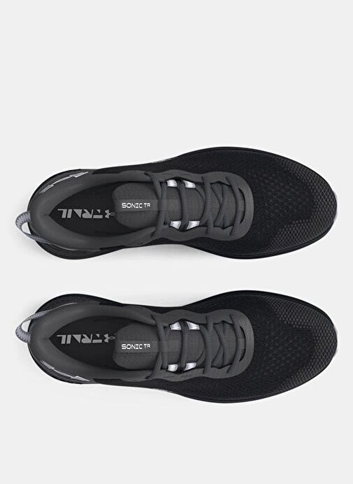 Under Armour 3027764-001 UA U Sonic Trail Siyah Kadın Koşu Ayakkabısı - Görsel 4