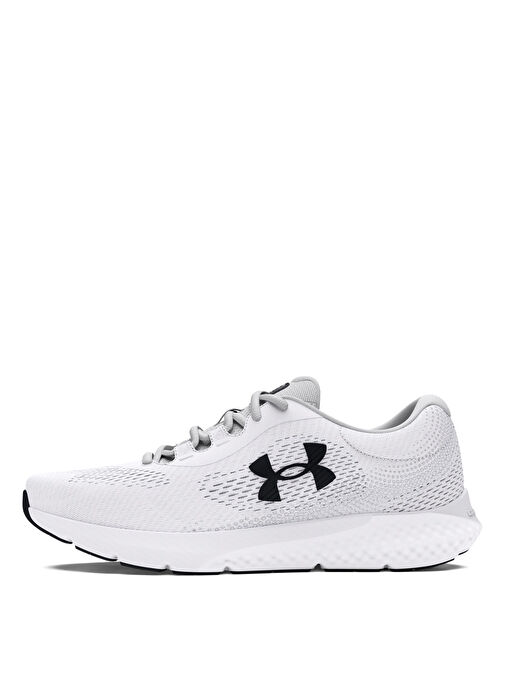 Under Armour 3026998-101 UA Charged Rogue 4 Beyaz Erkek Koşu Ayakkabısı - Görsel 3