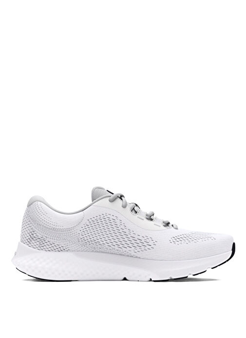 Under Armour 3026998-101 UA Charged Rogue 4 Beyaz Erkek Koşu Ayakkabısı - Görsel 4