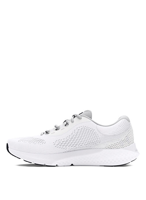 Under Armour 3026998-101 UA Charged Rogue 4 Beyaz Erkek Koşu Ayakkabısı - Görsel 5