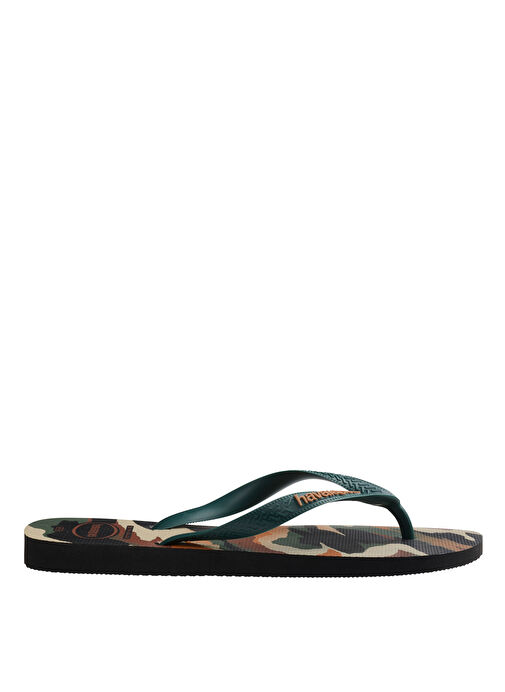 Havaianas Çok Renkli Erkek Plaj Terliği HAV. TOP CAMU BLACK/PANTANAL GREEN - Görsel 4