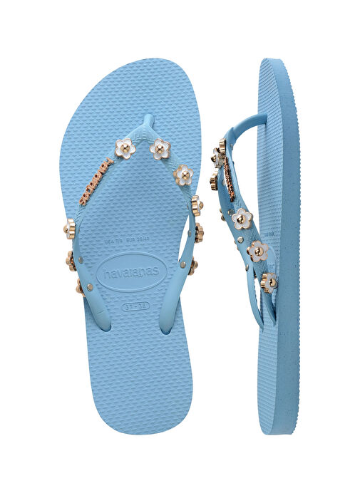 Havaianas Mavi Kadın Plaj Terliği HAV. SLIM - Görsel 6