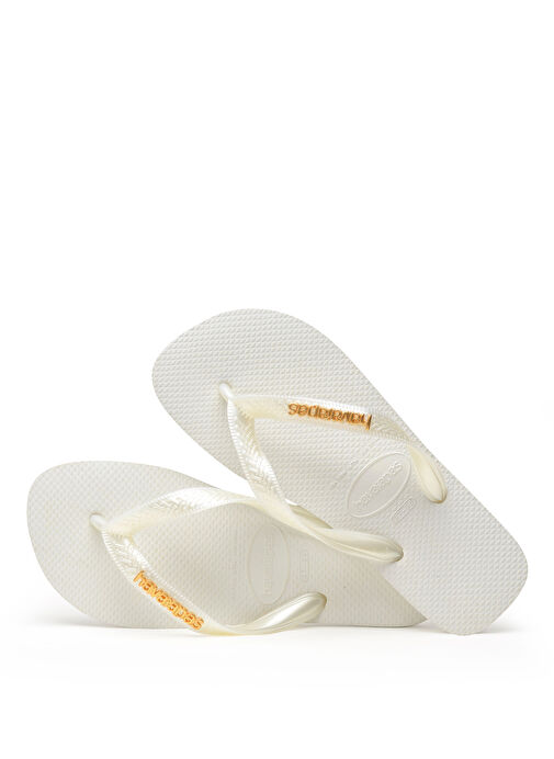 Havaianas Beyaz Kadın Plaj Terliği HAV. LOGO - Görsel 5