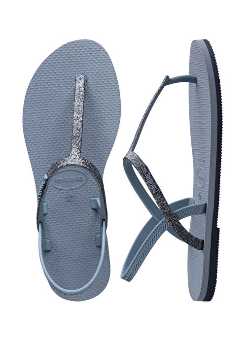 Havaianas Açık Mavi-Gümüş Kadın Plaj Terliği HAV. YOU PARATY - Görsel 6