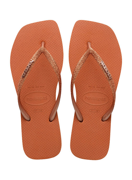 Havaianas Kiremit Kadın Plaj Terliği HAV. SQUARE - Görsel 2