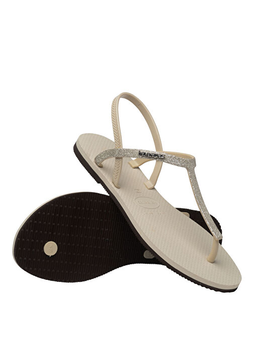 Havaianas Krem-Gümüş Kadın Plaj Terliği HAV. YOU PARATY - Görsel 7