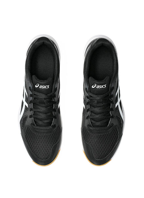 Asics 1071A104-001 UPCOURT 6 Siyah Erkek Voleybol Ayakkabısı - Görsel 6