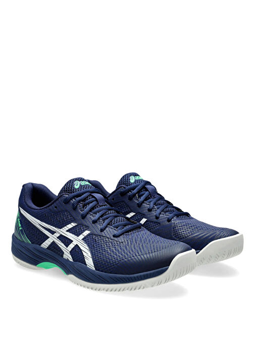 Asics 1041A337-401 GEL-GAME 9 Mavi Erkek Tenis Ayakkabısı - Görsel 4