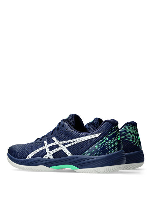 Asics 1041A337-401 GEL-GAME 9 Mavi Erkek Tenis Ayakkabısı - Görsel 5