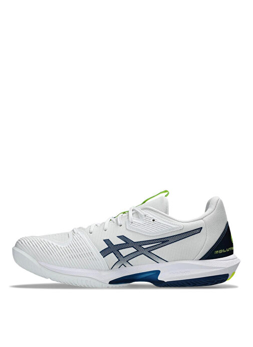 Asics 1041A438-102 SOLUTION SPEED FF 3 Mavi - Beyaz - Sarı Erkek Tenis Ayakkabısı - Görsel 3