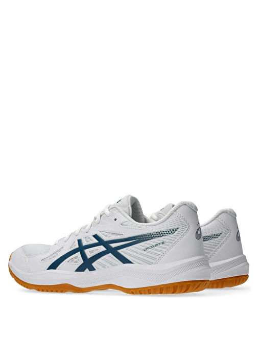 Asics 1071A104-100 UPCOURT 6 Beyaz Erkek Voleybol Ayakkabısı - Görsel 5