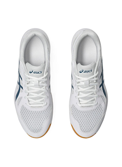 Asics 1071A104-100 UPCOURT 6 Beyaz Erkek Voleybol Ayakkabısı - Görsel 6