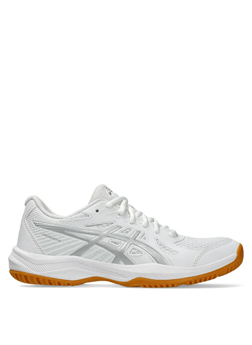 Asics 1072A107-100 UPCOURT 6 Beyaz Kadın Voleybol Ayakkabısı - Görsel 2
