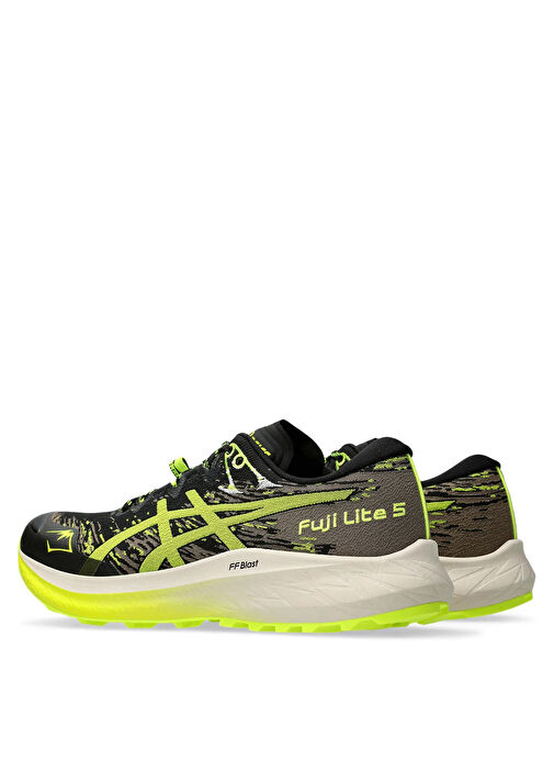 Asics Asics Siyah Sarı 1011B889-001 Fuji Lite 5 Siyah - Sarı Erkek Koşu Ayakkabısı Boyner'de! Siyah Sarı - 5. görsel