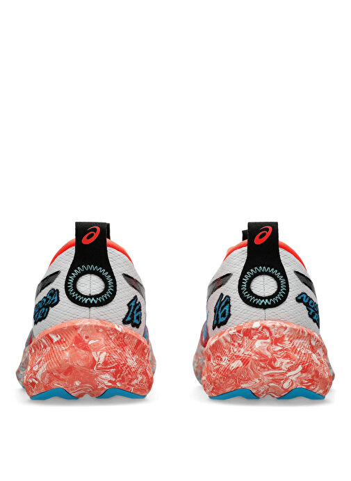 Asics 1011B872-100 NOOSA TRI 16 Mavi - Kırmızı - Beyaz Erkek Koşu Ayakkabısı - Görsel 6