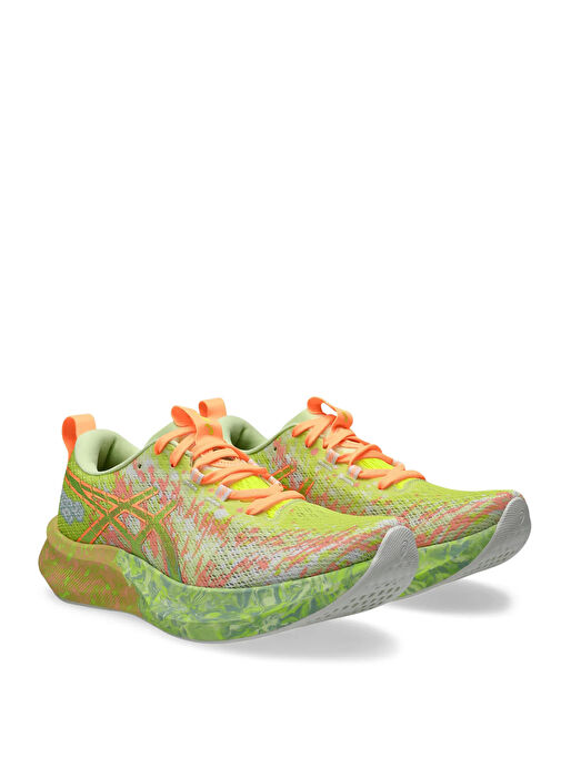 Asics 1012B675-750 NOOSA TRI 16 Sarı - Yeşil Kadın Koşu Ayakkabısı - Görsel 4