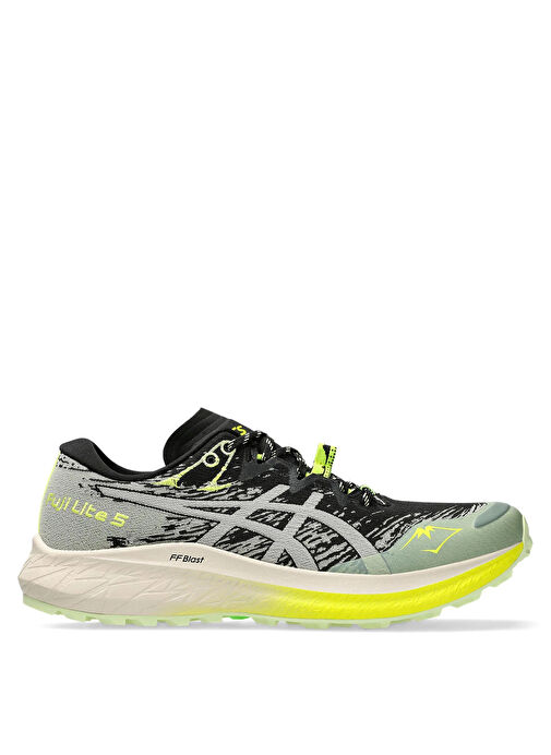 Asics Asics Siyah Sarı 1012B690-001 Fuji Lite 5 Siyah - Sarı Kadın Koşu Ayakkabısı Koşu & Yürüyüş Ayakkabıları | Boyner Siyah Sarı - 2. görsel