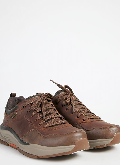 Skechers Koyu Kahverengi Erkek deri Günlük Ayakkabı BENGAO - HOMBRE - Görsel 6