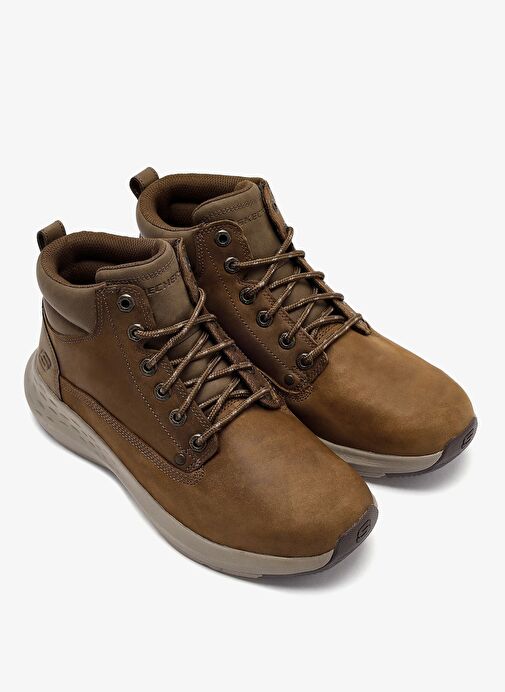 Skechers Kum Erkek deri Bot RELAXED FIT PARSON - EDERIC - Görsel 4