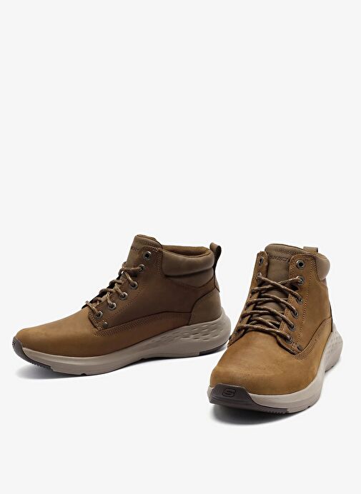 Skechers Kum Erkek deri Bot RELAXED FIT PARSON - EDERIC - Görsel 6