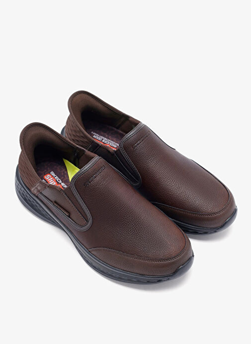 Skechers Kahverengi Erkek Deri Günlük Ayakkabı SLADE - COOPER - Görsel 4