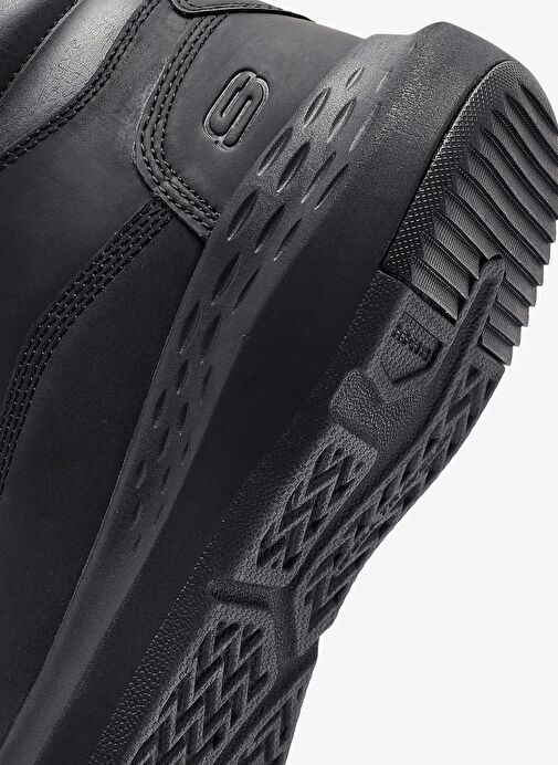 Skechers Siyah Erkek deri Bot RELAXED FIT PARSON - EDERIC - Görsel 9