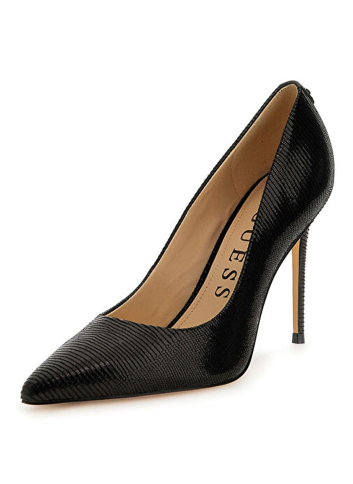 Guess Siyah Kadın Deri Stiletto FLTS13LEA08-BLACK - Görsel 2