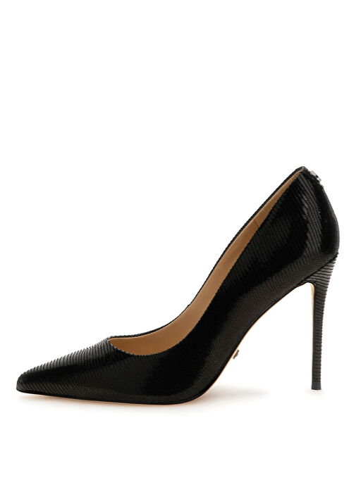 Guess Siyah Kadın Deri Stiletto FLTS13LEA08-BLACK - Görsel 3