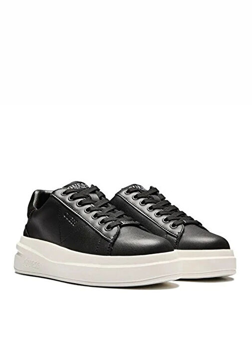 Guess Siyah Kadın deri Sneaker FLPVIBSUE12-BLACK - Görsel 3